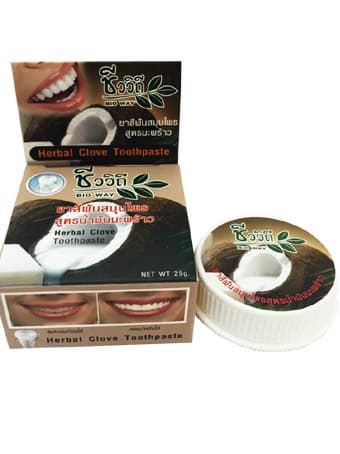 Herbal Clove Toothpaste Thai herb toothpaste coconut